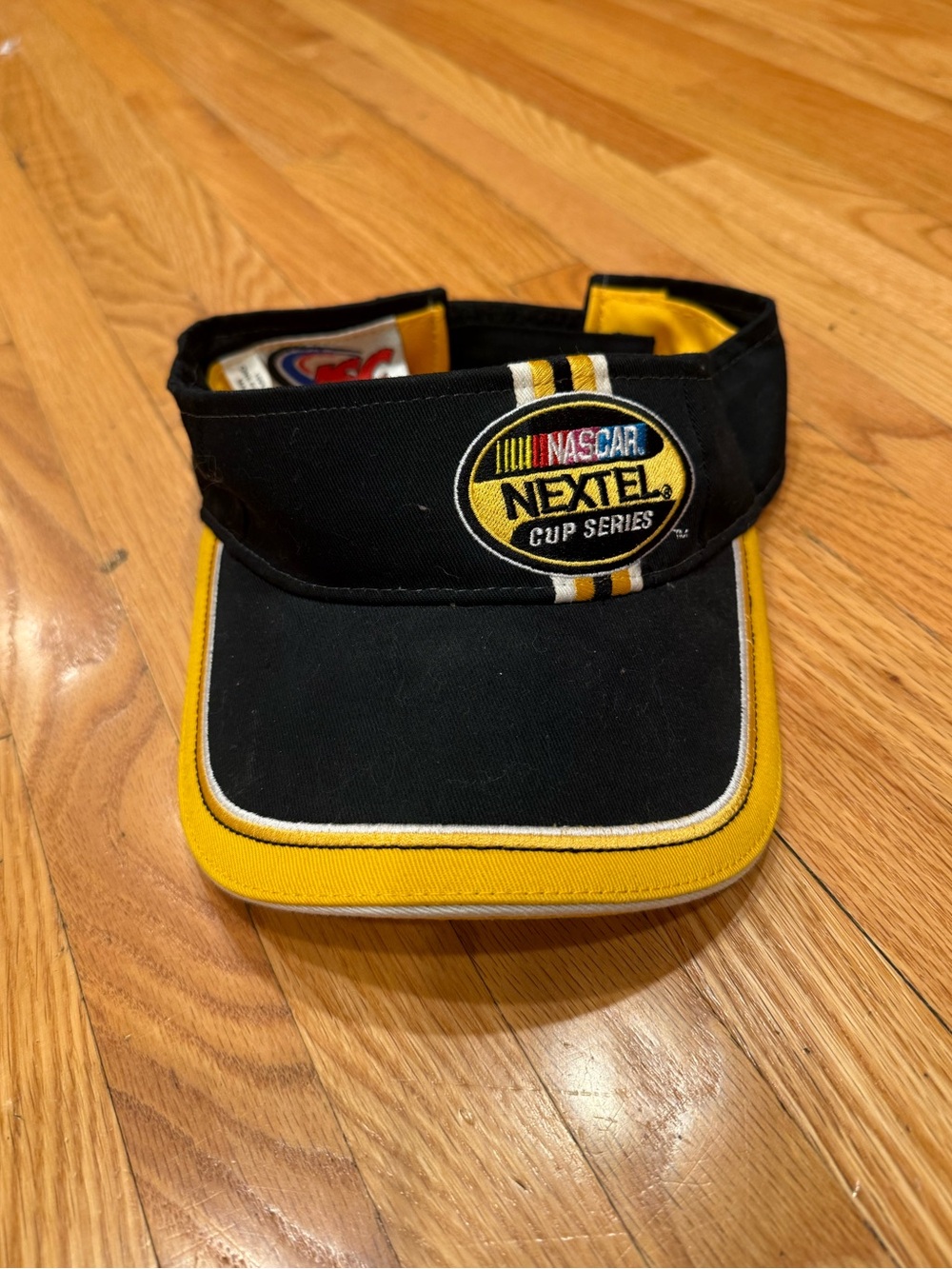 NASCAR Nextel Cup Series Black & Yellow Visor